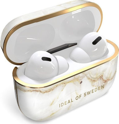 iDeal Of Sweden Marble Hülle Kunststoff Golden Pearl für Apple AirPods Pro