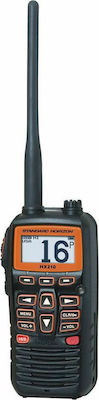 Standard Horizon HX210 VHF Marine Wireless Transceiver 6W with Monochrome Display Black