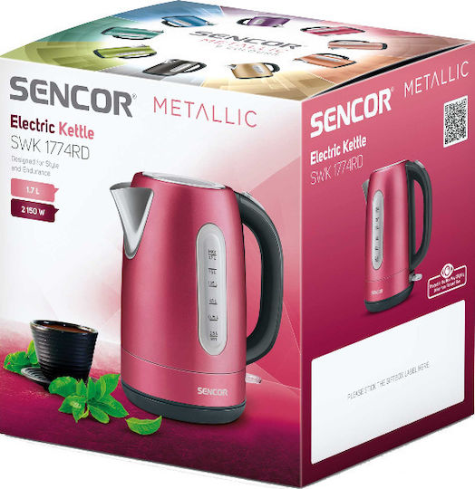 Sencor Kettle 1.7lt 2150W Red