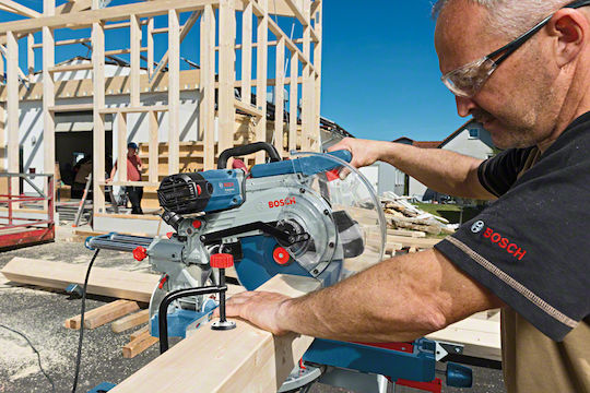 Bosch GCM 12 SDE Professional Kapp- und Gehrungssäge Elektrisch 1800W Schiebesäge Scheibendurchmesser 305mm