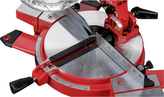 Einhell TE-MS 18/210 Solo Battery Miter Saw 18V with Laser Cutting Guide & 210mm Diameter Solo