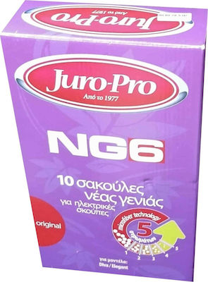 Juro-Pro NG6 Σακούλες Σκούπας 10τμχ Συμβατή με Σκούπα Juro-Pro
