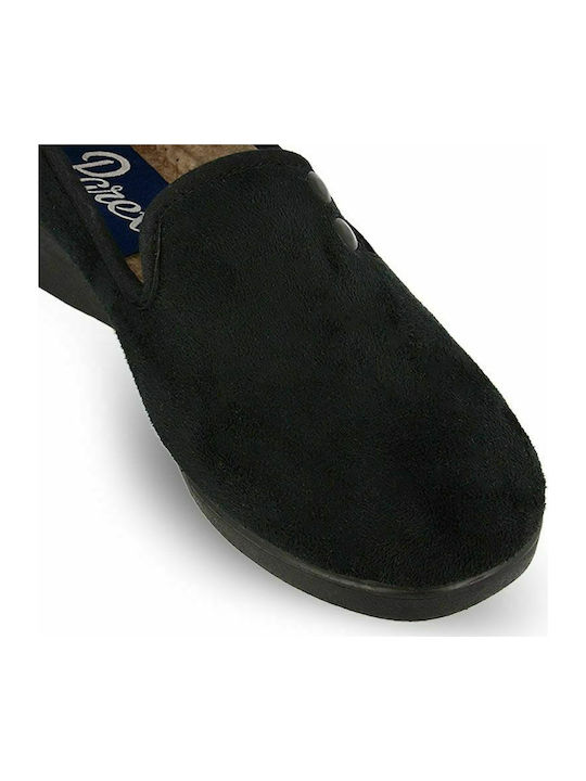 Dicas C22 Closed-Back Women's Slippers In Black Colour