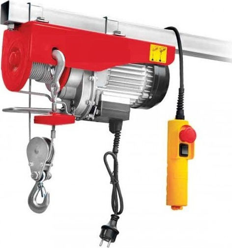 Nova Electric Hoist PA250A for Weight Load up to 125kg Red