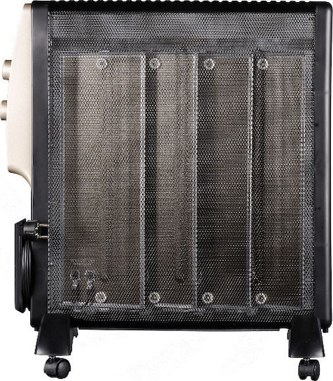 Rohnson Θερμοπομπός Δαπέδου 2000W Mica 58x62cm Μαύρος