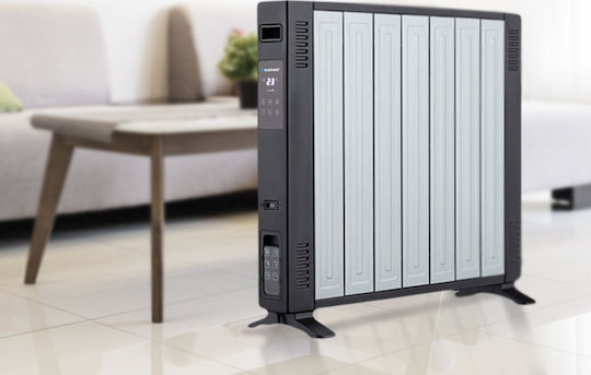 Blaupunkt HCO701 Floor Convector Heater 2000W with Electronic Thermostat 64.2x58.7cm Black