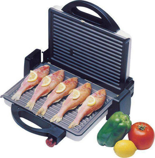 Serton 174 Sandwich Maker Grill with Removable Plates 1600W Inox