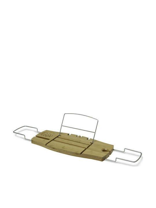 Umbra Aquala Ραφιέρα Μπανιέρας Bamboo 27x21.6x3.2cm για Μπανιέρα