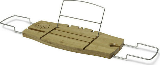 Umbra Aquala Ραφιέρα Μπανιέρας Bamboo 27x21.6x3.2cm για Μπανιέρα