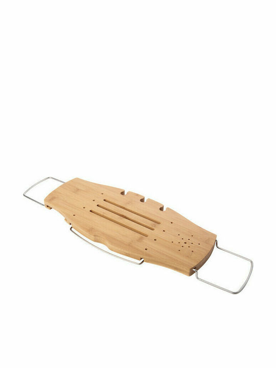Umbra Aquala Ραφιέρα Μπανιέρας Bamboo 27x21.6x3.2cm για Μπανιέρα