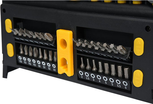Vorel Set 50 Screwdrivers with 50 Interchangeable Tips