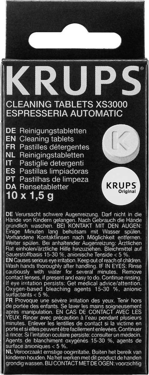  Krups - - Krups XS3000-2PK Cleaning Tablets, 20 Tablets  total