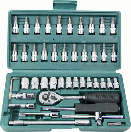 Factory Set Ratchet 1\4" 46pcs