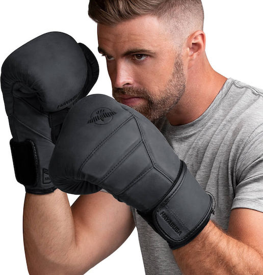 Hayabusa T3 Kanpeki LX Leather Boxing Competition Gloves Black