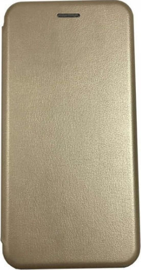 iNOS Curved M Folio Book Δερματίνης Χρυσό (iPhone 6 Plus / 6s Plus)