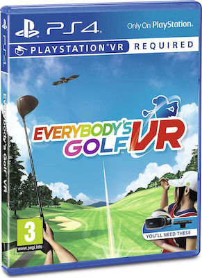 Everybody's Golf VR PS4 Game