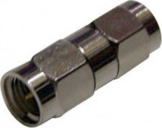 Ultimax V7816 Μετατροπέας SMA male σε SMA male Ασημί 5τμχ