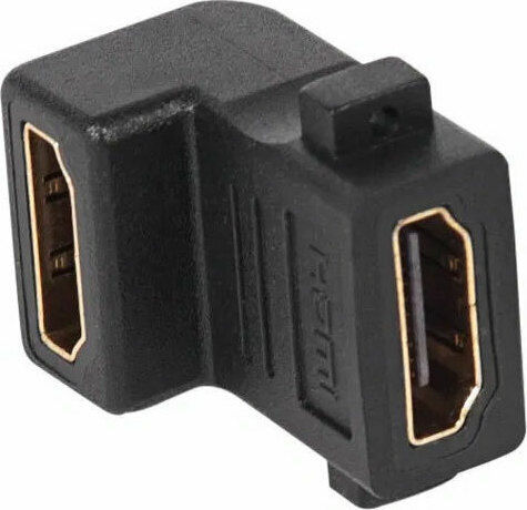 Adeleq Конвертор HDMI Мъжки към HDMI Женски Ъглов 1 Брой 3378