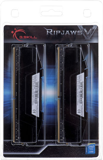 G.Skill Ripjaws V DDR4 64GB RAM με 4x16GB Modules και Ταχύτητα 3200 για Desktop