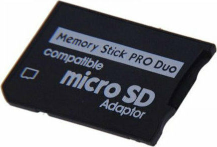 Memory Stick Pro Duo Adapter to micro SD Μετατροπέας male σε female 1τμχ