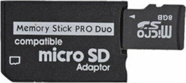 Memory Stick Pro Duo Adapter to micro SD Μετατροπέας male σε female 1τμχ