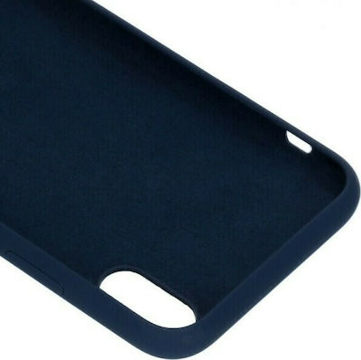 Senso Liquid Back Cover Σιλικόνης Navy Μπλε (Galaxy A50)