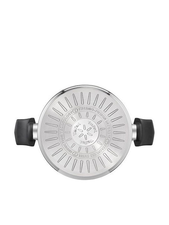 Tefal Emotion Βαθιά Ανοξείδωτη Κατσαρόλα 5.2lt / 24cm