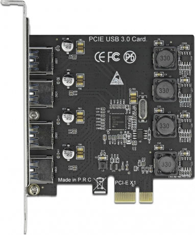 DeLock Κάρτα PCIe σε 4 θύρες USB 3.2