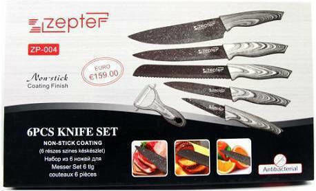 Zepter Messer Set aus Rostfreiem Stahl 6 Stück