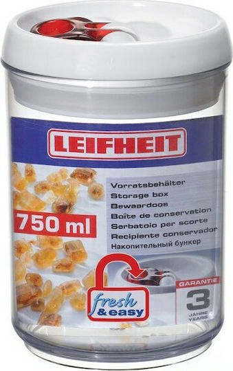 Leifheit Fresh & Easy Κουτί Γενικής Χρήσης με Αεροστεγές Καπάκι Πλαστικό Διάφανο 750ml