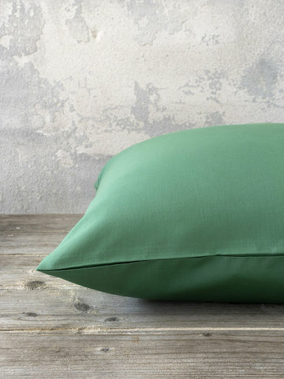 Nima Sheet Semi Double 180x260cm. Unicolors Jungle Green
