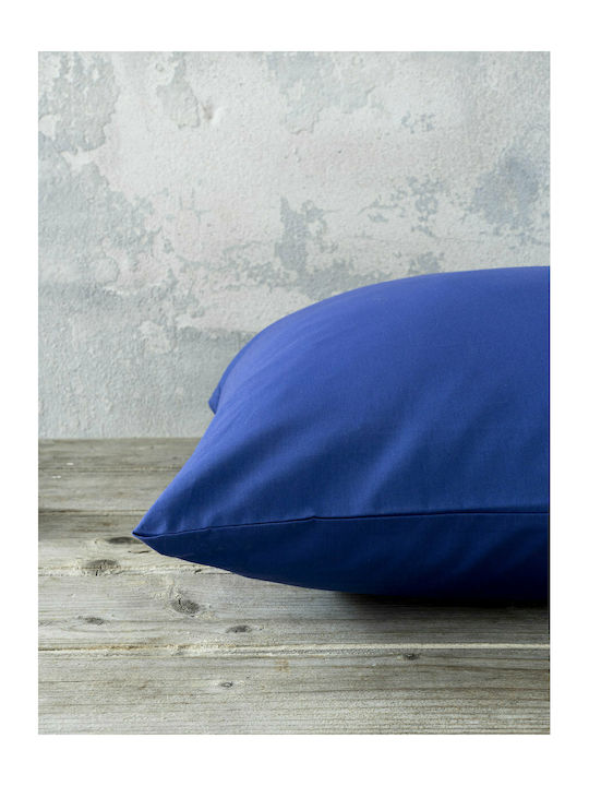 Nima Σεντόνι King Size 270x280εκ. Unicolors Space Blue