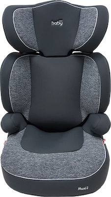 Just Baby Καθισματάκι Αυτοκινήτου Booster Maxi Fix 15-36 kg με Isofix Grey