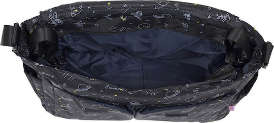 My Bag's Diaper Handbag Cosmos 564-121223 Black 38x30cm
