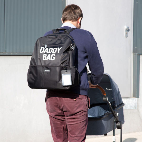 Childhome Diaper Bag Daddy BR74047 Black 40cm.