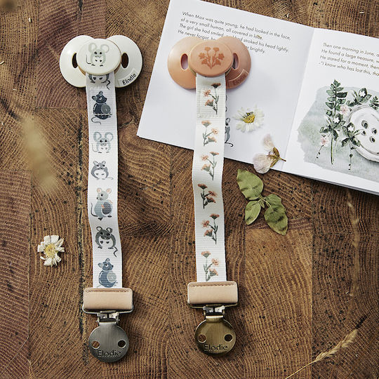 Elodie Details Forest Mouse Max Ορθοδοντική Πιπίλα Σιλικόνης με Θήκη για 3+ μηνών