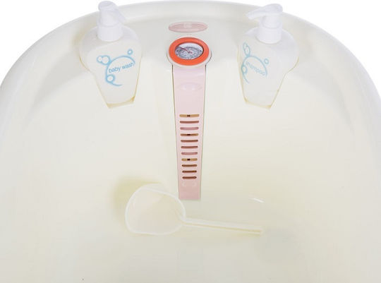 Kikka Boo Baby Bath Dori with Thermometer Pink