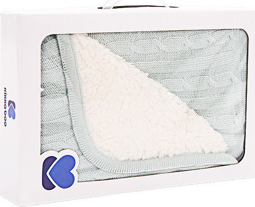 Kikka Boo Babydecke Wickeltücher für Kinderzimmer Sherpa 75x100cm