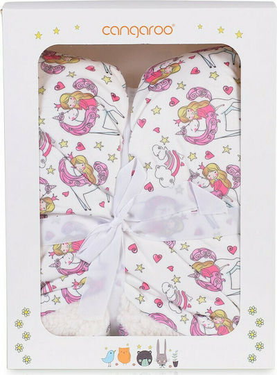 Cangaroo Nursery Swaddling Blanket Shaggy 75x105cm