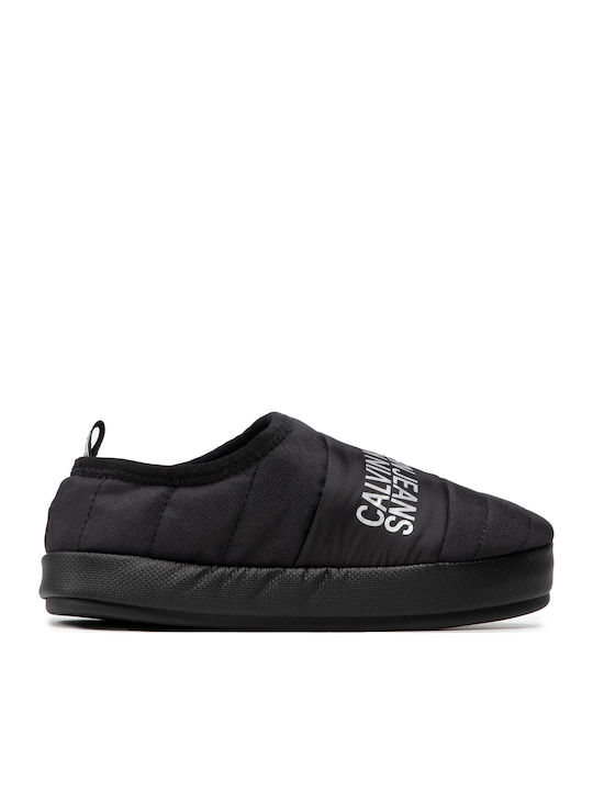 Calvin Klein Women's Slipper In Black Colour