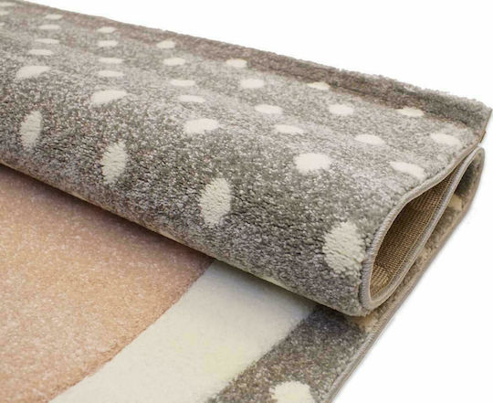 Tzikas Carpets 20341-095 Детско килимче Розов 133x190см Дебелина 13мм