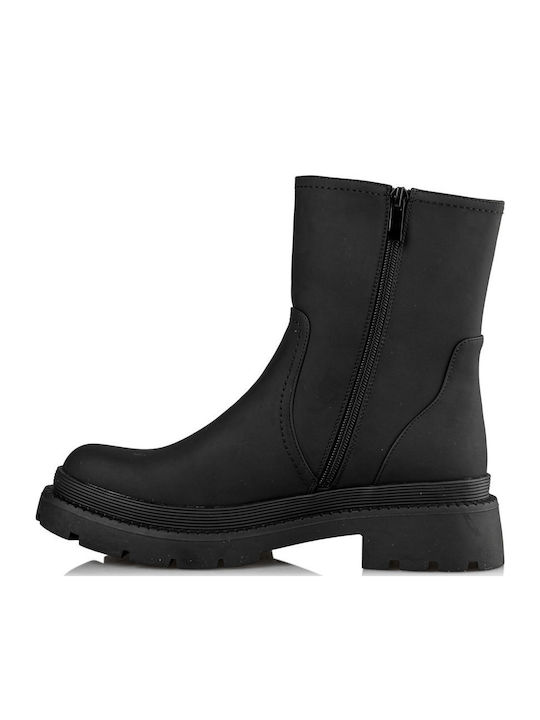 Slick Stiefeletten Damen Schwarz