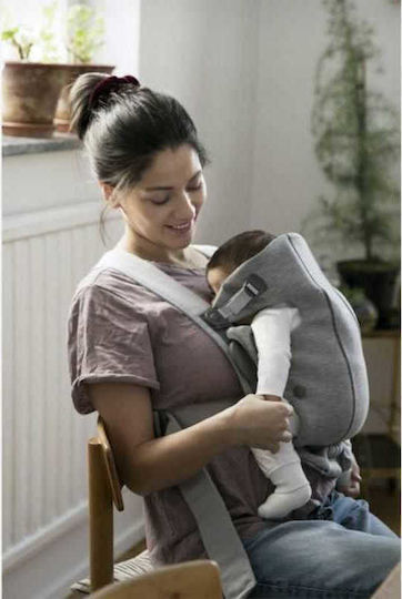 BabyBjorn Classic Carrier Mini 3D Jersey Charcoal Grey with Maximum Weight 11kg