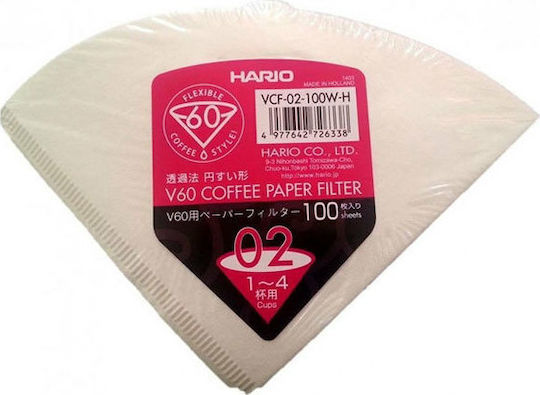 Hario Coffee Paper Filter 100pcs