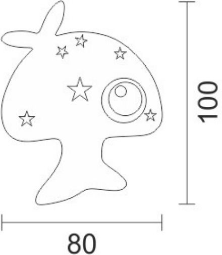 Spot Light Led Kids Decorative Lamp Mushroom Pink 8x10cm Spot Light Led Kids Decorative Lamp Mushroom Pink 8x10cm