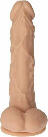 Toyz4lovers Real Safe Long Stocky Реалистично дилдо с Топки и Вендуза Плът 23.5см