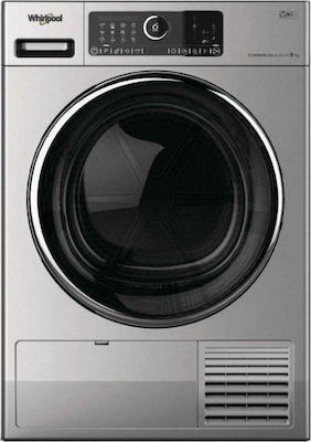 Whirlpool Industrial Dryer Επαγγελματικό Στεγνωτήριο Ρούχων Χωρητικότητας 8kg Μ59.5xΒ65.5xΥ84.9cm