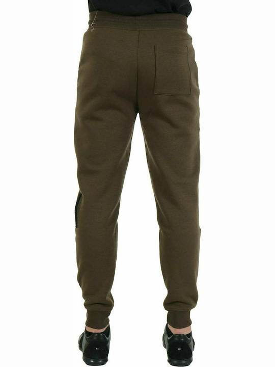 Hugo Boss Men's Sweatpants with Rubber Khaki