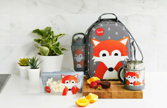 3 Sprouts Fox Baby Food Thermos Stainless Steel 350ml