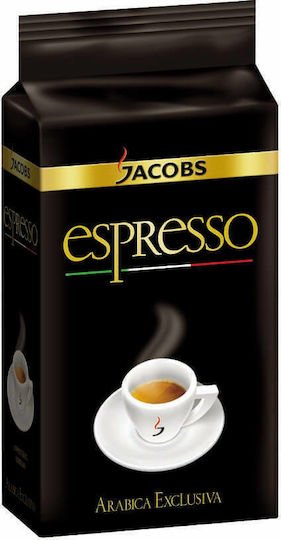Jacobs Καφές Espresso Arabica Exclusiva Αλεσμένος σε Κουτί 250gr